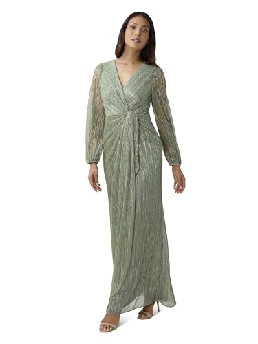 Green Long Sleeve Gown