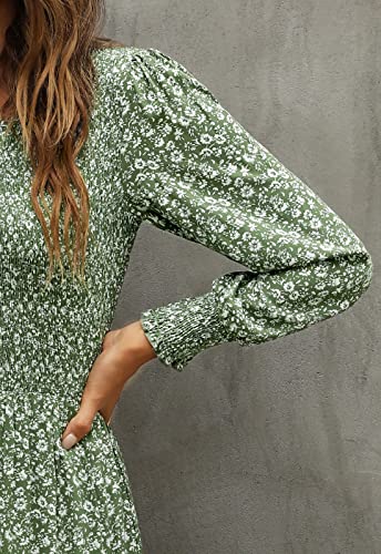 Smocked Floral Maxi