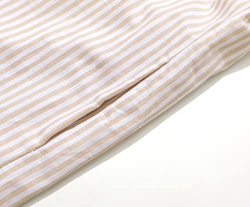 Long Sleeve Button-Front Cotton Maxi