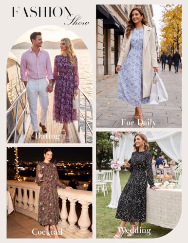 Long Sleeve Floral Maxi
