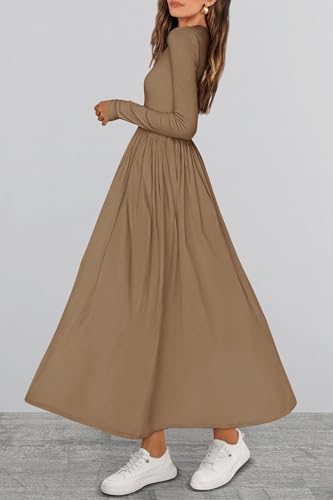 Long Sleeve Pockets Midi