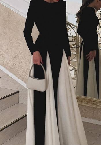 Long Sleeve Pleated Maxi