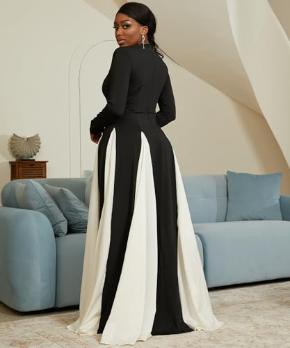 Long Sleeve Pleated Maxi