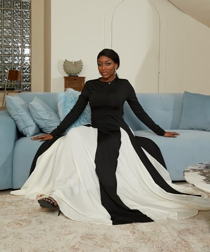 Long Sleeve Pleated Maxi