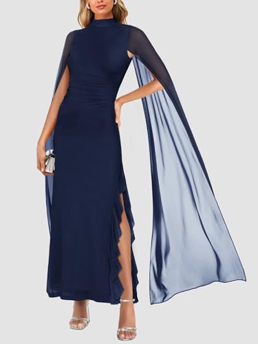 Bodycon High Neck Evening Maxi