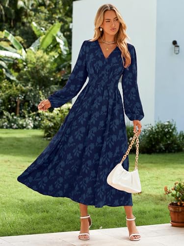 Long Sleeve Floral Church Maxi