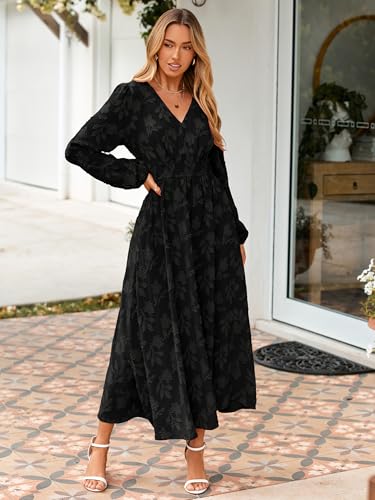 Long Sleeve Floral Church Maxi