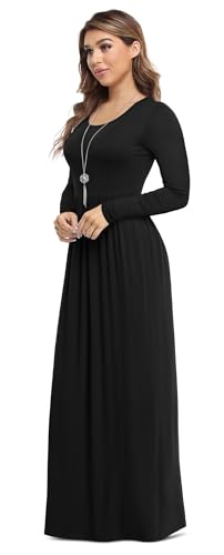 Long Sleeve Pockets Maxi Shirt
