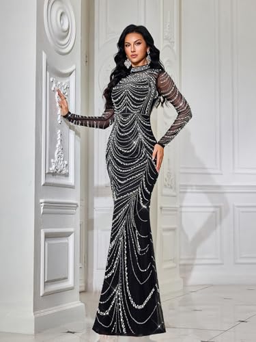 Long Sleeve Evening Gown Shirt