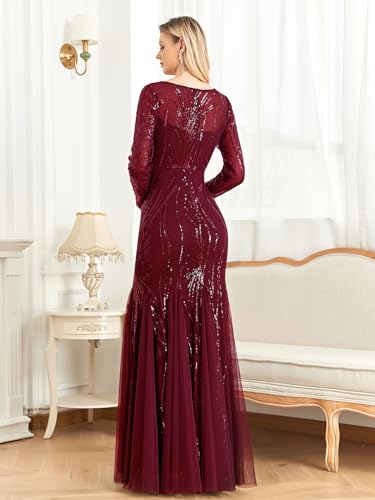 Long Sleeve Evening Gown Shirt