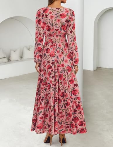 Long Sleeve Wedding Guest Maxi