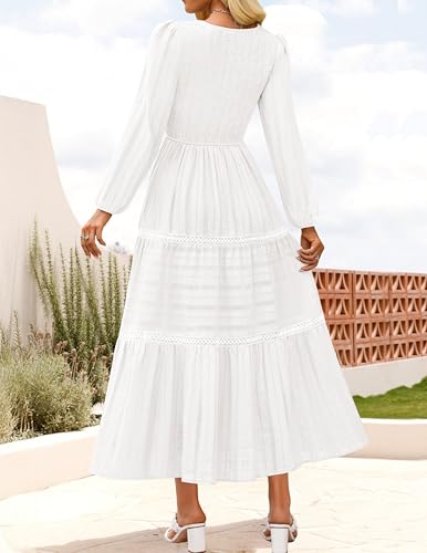 Long Sleeve White Maxi Shirt