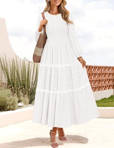 Long Sleeve White Maxi Shirt